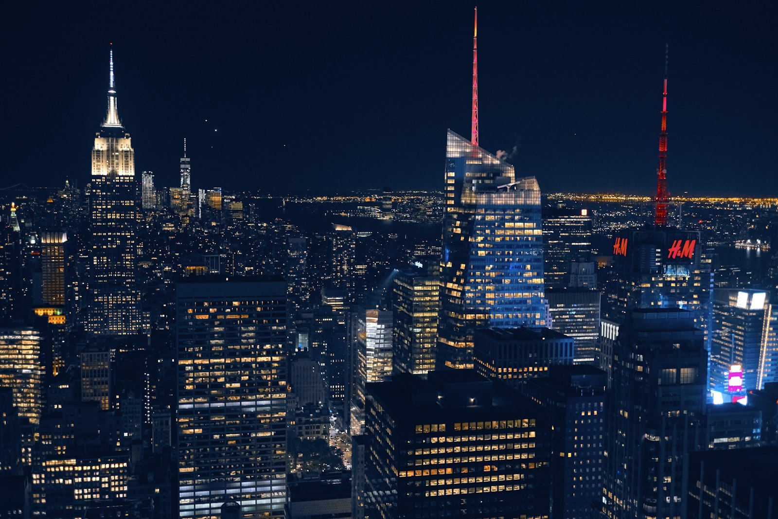 New York in the evening light